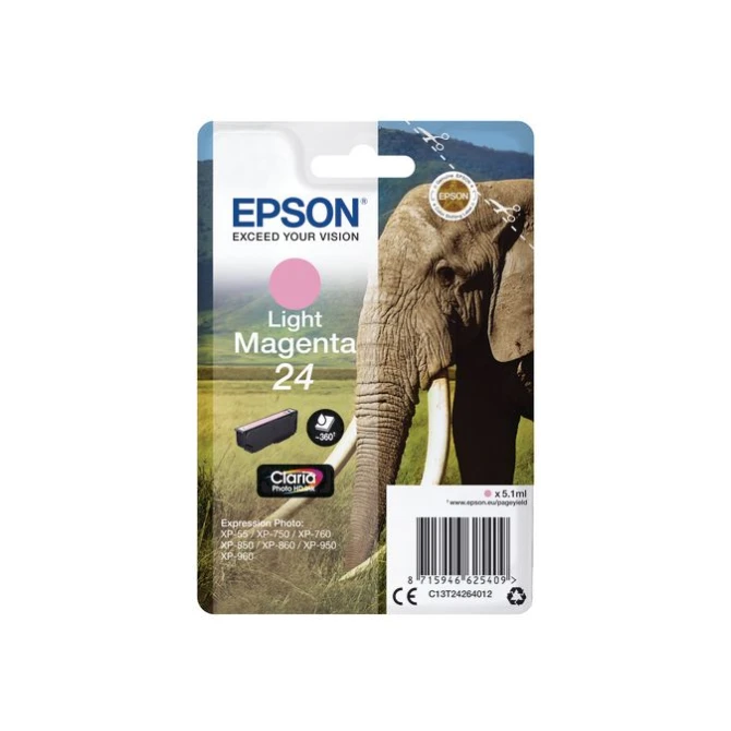 Epson 24 Inktcartridge Licht magenta
