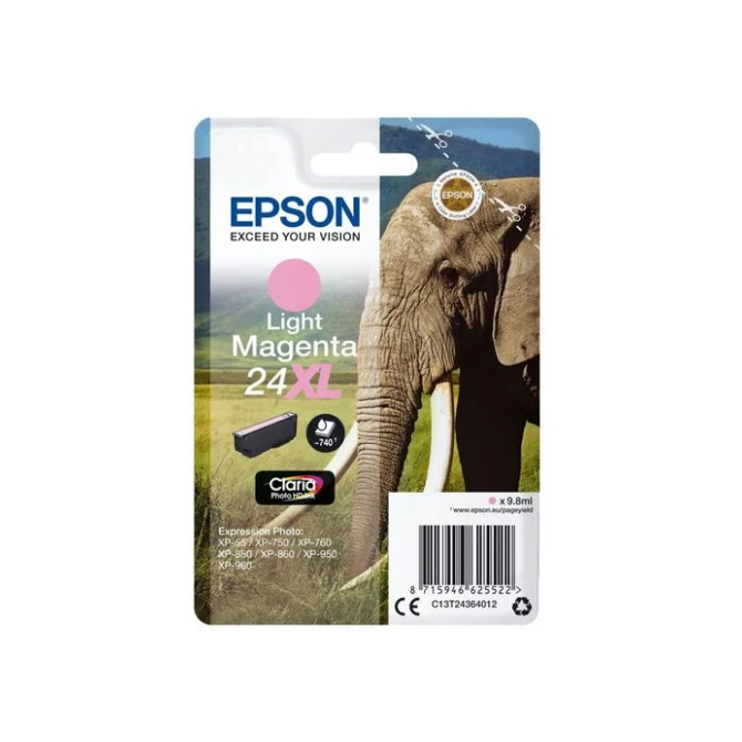 Epson 24XL Inktcartridge Licht magenta
