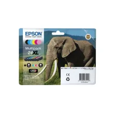 Epson 24XL Inktcartridge Multipack Zwart en kleur (pak 6 stuks)