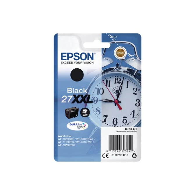 Epson 27XXL Inktcartridge Zwart