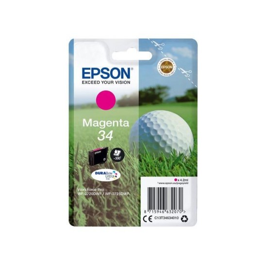 Epson 34 Inktcartridge Magenta