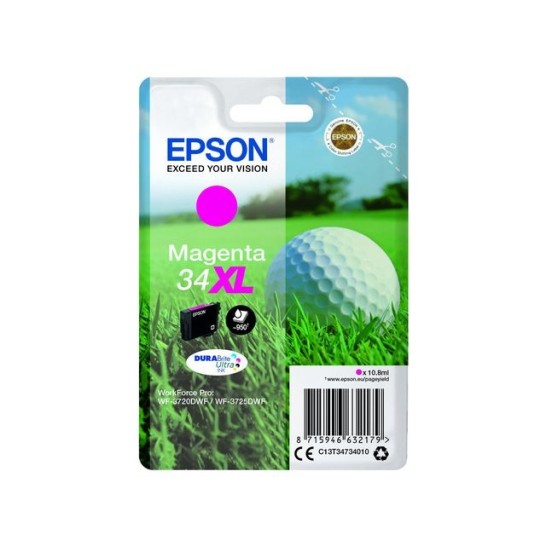 Epson 34XL Inktcartridge Magenta