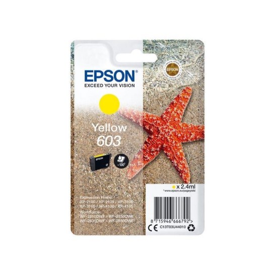 Epson 603 Inktcartridge Geel