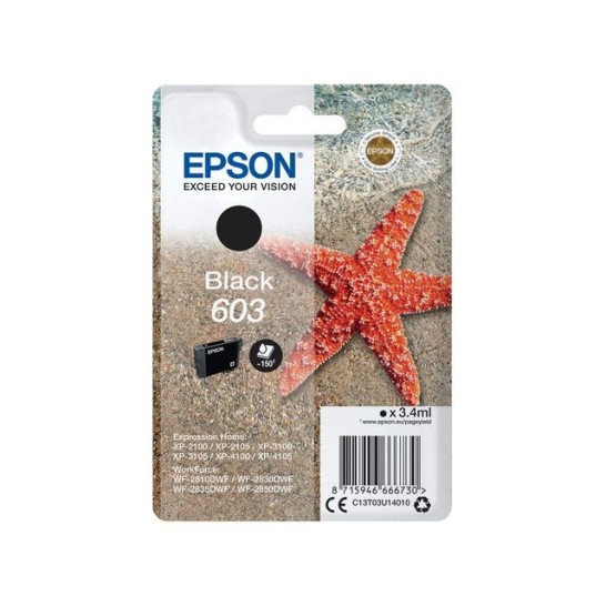 Epson 603 Inktcartridge Zwart