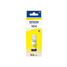 Epson EcoTank 104 Inktcartridge Geel