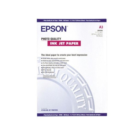 Epson Photo Quality mat gecoat papier (pak 100 vel)