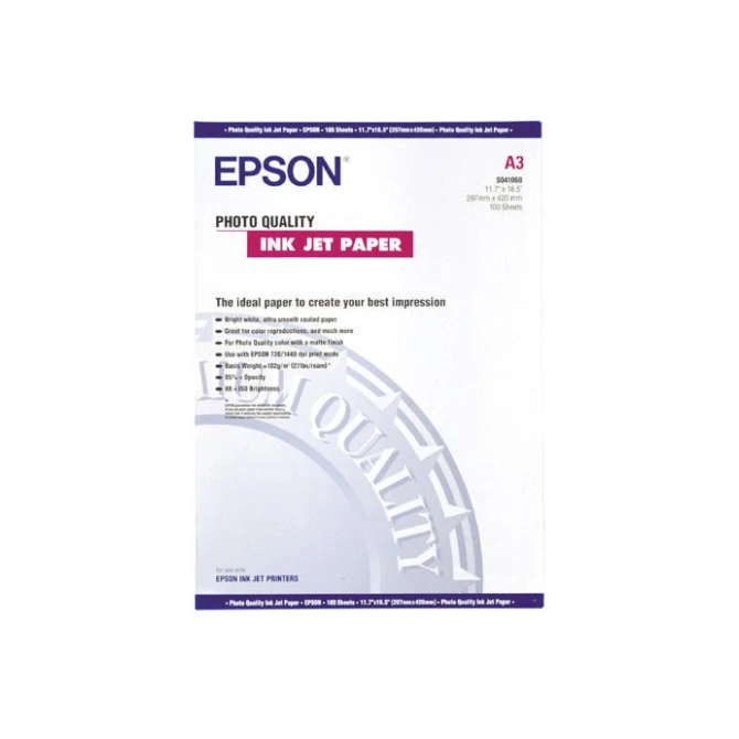 Epson Photo Quality mat gecoat papier (pak 100 vel) Epson Photo Quality mat gecoat papier (pak 100 vel)
