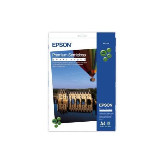 Epson Premium Semiglans Fotopapier A4 (pak 20 vel)