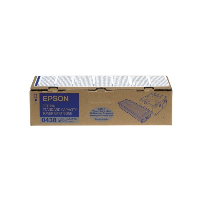Epson SO50438 Toner Zwart Epson SO50438 Toner Zwart