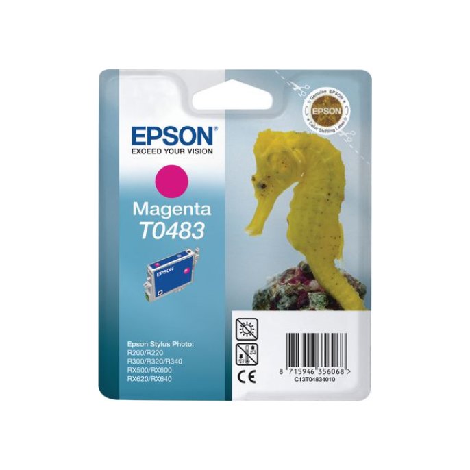 Epson T0483 Inktcartridge Magenta Epson T0483 Inktcartridge Magenta