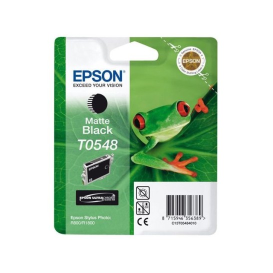 Epson T0548 Inktcartridge Mat zwart