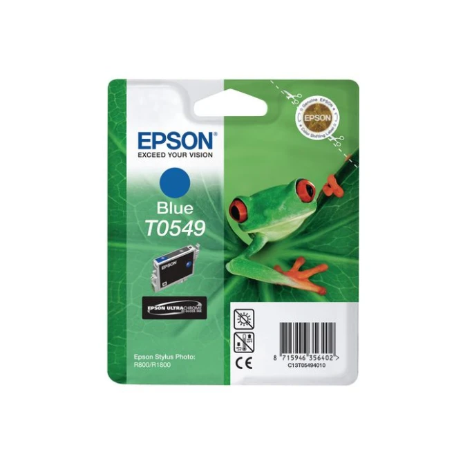 Epson T0549 Inktcartridge Blauw