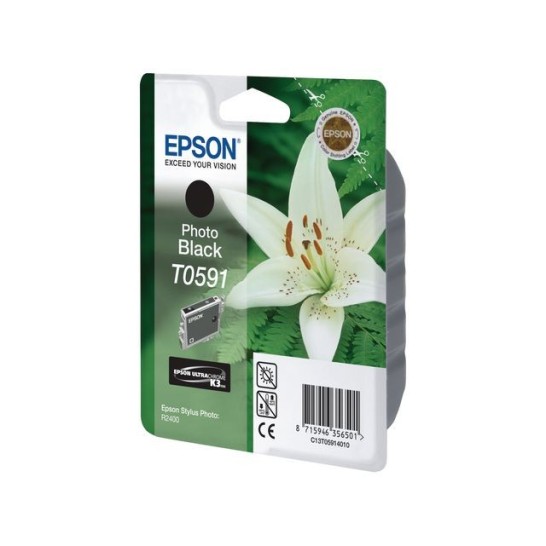 Epson T0591 Inktcartridge Foto zwart