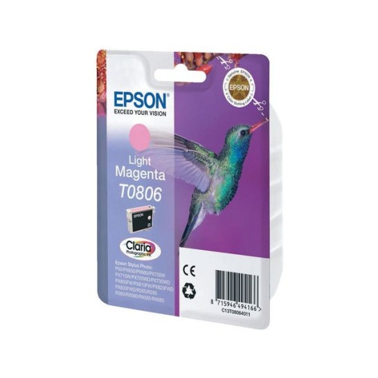 Epson T0806 Inktcartridge Licht magenta
