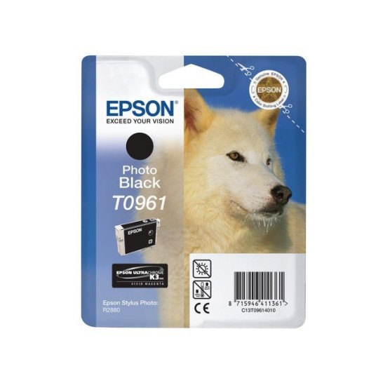 Epson T0961 Inktcartridge Zwart