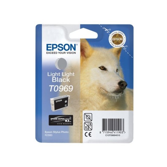 Epson T0969 Inktcartridge Licht licht zwart