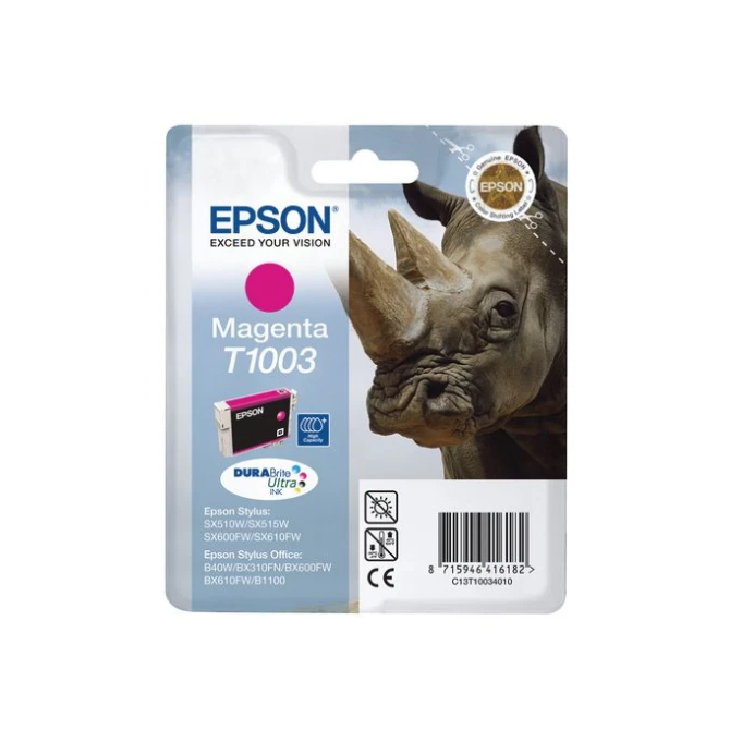 Epson T1003 Inktcartridge Magenta Epson T1003 Inktcartridge Magenta