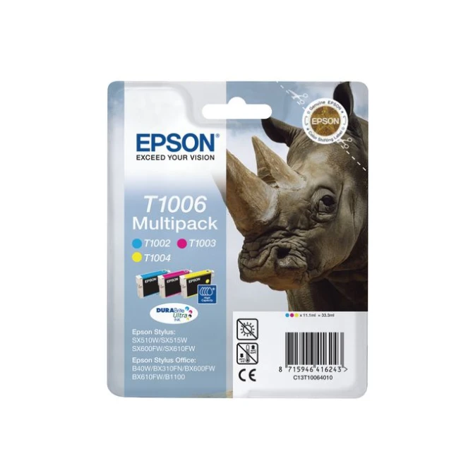 Epson T1006 Inktcartridge Mulitpack Kleur (pak 3 stuks)