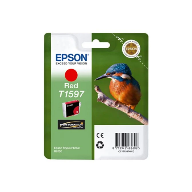 Epson T1597 Inktcartridge Rood