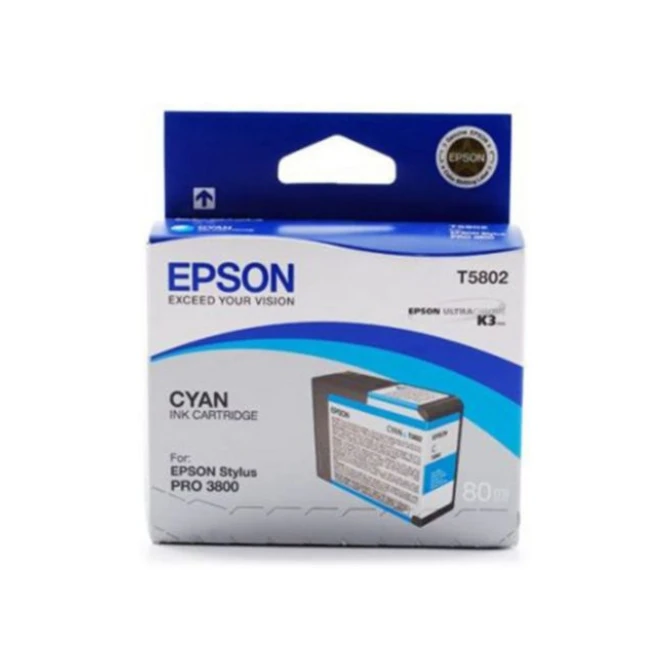 Epson T5802 Inktcartridge Foto cyaan