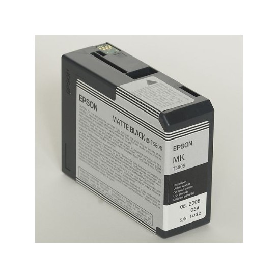 Epson T5808 S Inktcartridge Foto mat zwart
