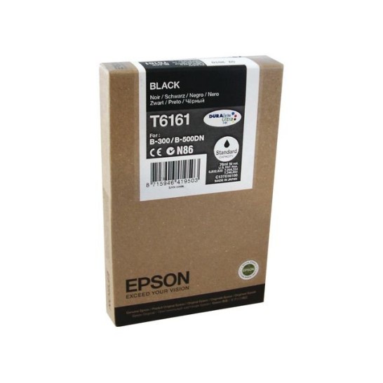 Epson T6161 Inktcartridge Zwart