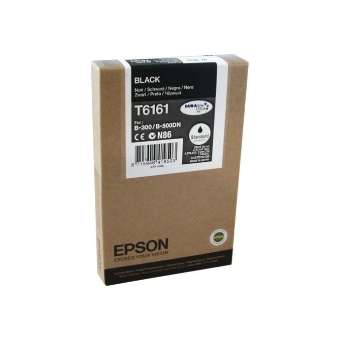 Epson T6161 Inktcartridge Zwart