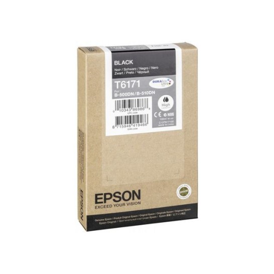 Epson T6171 Inktcartridge Hoog Capaciteit Zwart