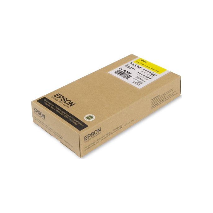 Epson T653400 Inktcartridge. Geel Epson T653400 Inktcartridge. Geel