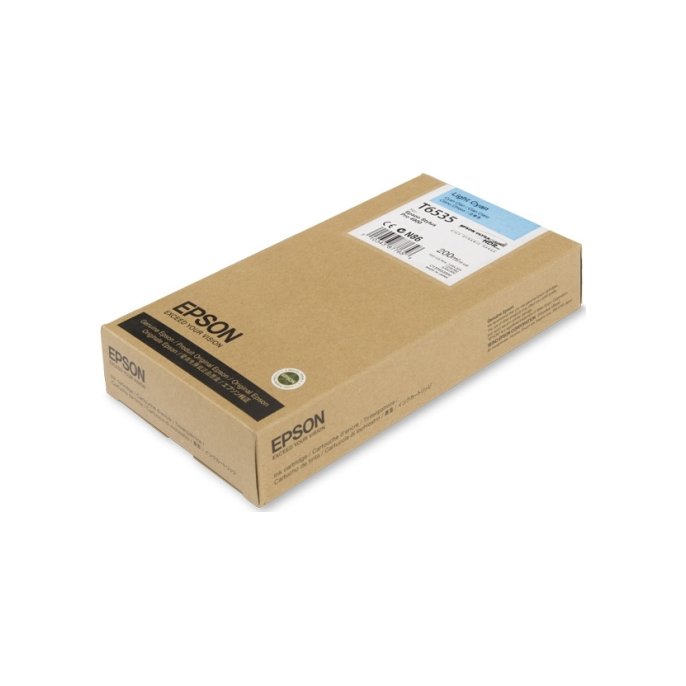 Epson T653500 Inktcartridge. Cyaan Epson T653500 Inktcartridge. Cyaan