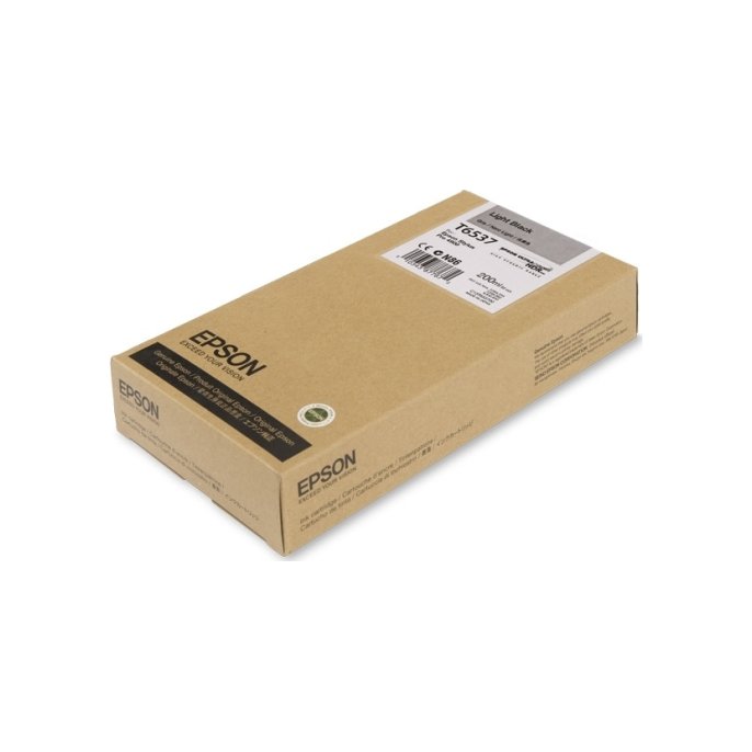 Epson T653700 / C13T653700 Inktcartridge. Lichtzwart Epson T653700 / C13T653700 Inktcartridge. Lichtzwart