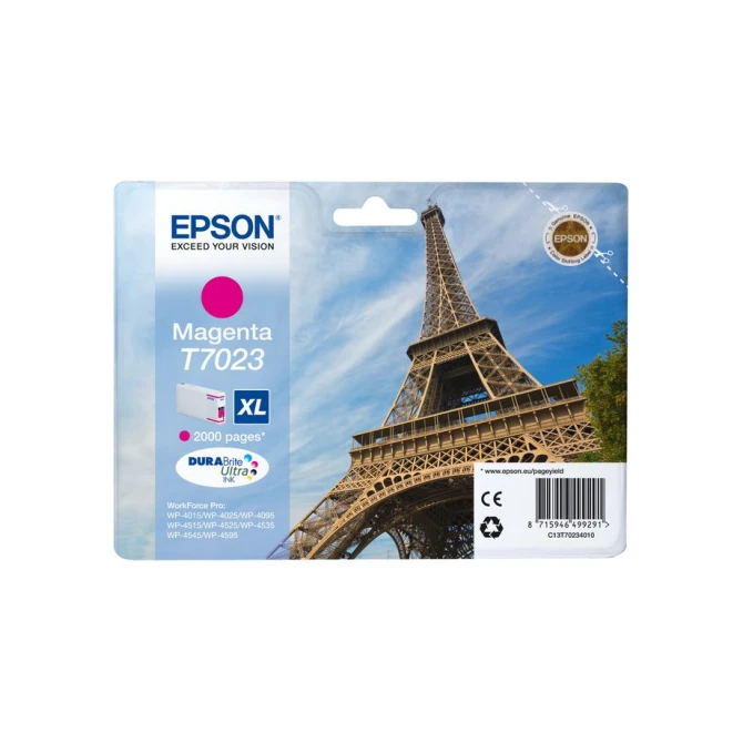 Epson T7023 Inktcartridge Hoog Capaciteit Magenta
