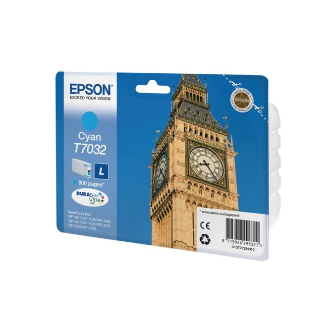 Epson T7032 Inktcartridge Cyaan