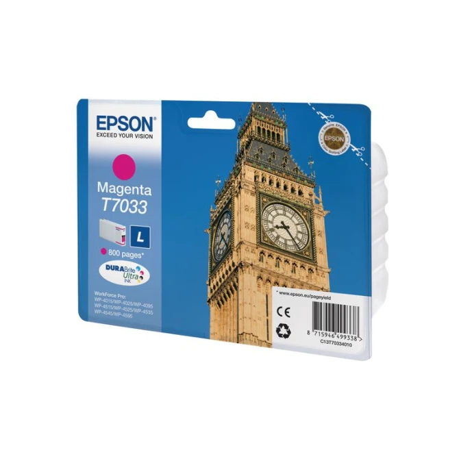 Epson T7033 Inktcartridge Magenta