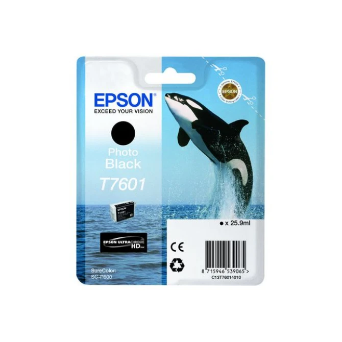Epson T7601 Inktcartridge Zwart