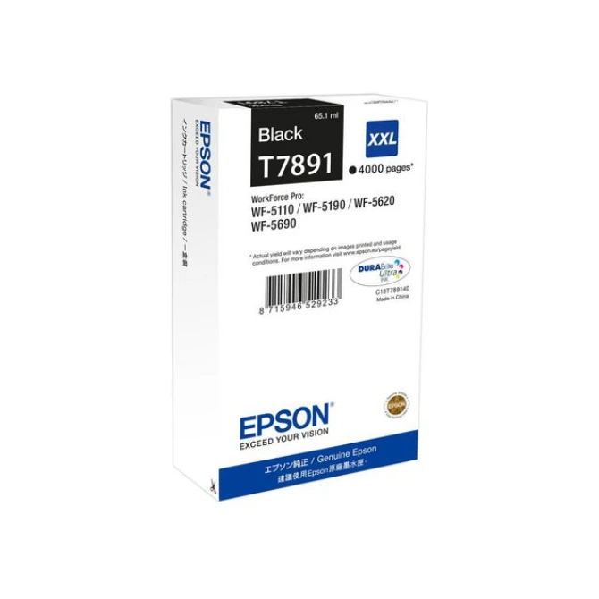 Epson T7891 Inktcartridge Zwart