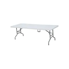 Erro Opvouwbare PVC-tafel Wit Erro Opvouwbare PVC-tafel Wit