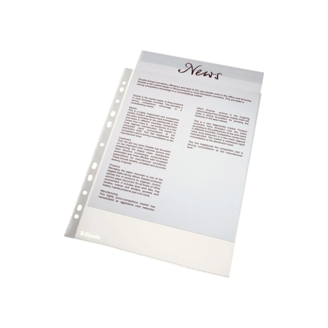 Esselte Showtas A4 0.038mm pp/pk100