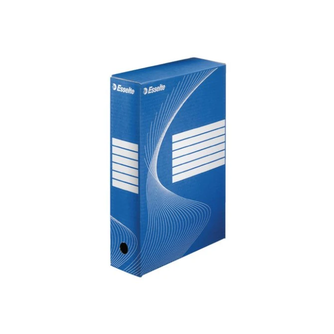 ESSELTE Archiefdoos Karton 230 x 80 x 320 mm Blauw (pak 25 stuks) ESSELTE Archiefdoos Karton 230 x 80 x 320 mm Blauw (pak 25 stuks)