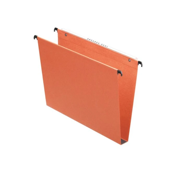 ESSELTE Hangmap Orgarex Dual Uniscope Verticaal 390 mm (pak 50 stuks) ESSELTE Hangmap Orgarex Dual Uniscope Verticaal 390 mm (pak 50 stuks)