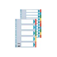ESSELTE Kartonnen tabbladen 10 tabs (doos 10 x 10 vel)