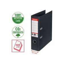 Esselte No. 1 Ordner A4 CO2-gecompenseerd 75 mm Zwart