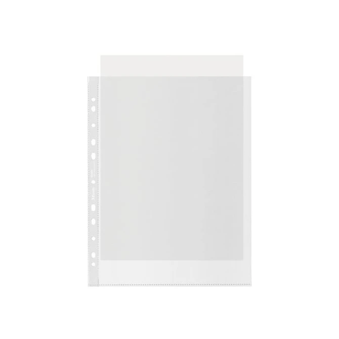 ESSELTE Premium Showtas A4 Maxi PP 100% Gerecycled Transparant (pak 100 stuks)