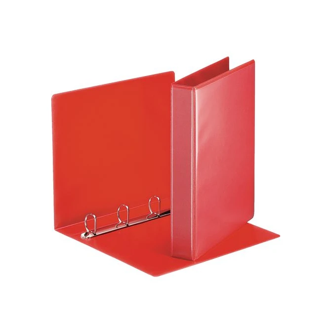 ESSELTE Ringband A4 319 x 266 x 51 mm 4-rings D-mechaniek 30 mm PP Rood ESSELTE Ringband A4 319 x 266 x 51 mm 4-rings D-mechaniek 30 mm PP Rood