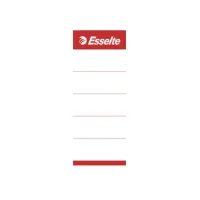 ESSELTE Rugetiketten kort insteek breedte 50 x 158 mm wit (pak 100 stuks) ESSELTE Rugetiketten kort insteek breedte 50 x 158 mm wit (pak 100 stuks)