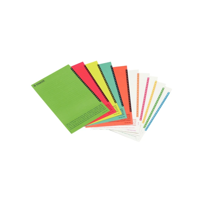 Esselte Ruiterstrook Esselte Orgarex lateraal assorti/p10x25