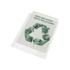 ESSELTE Showtas A4 Maxi PP 100% Gerecycled Transparant (pak 100 stuks) ESSELTE Showtas A4 Maxi PP 100% Gerecycled Transparant (pak 100 stuks)