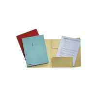 ESSELTE Stofklepmap A4 rood (pak 50 stuks)