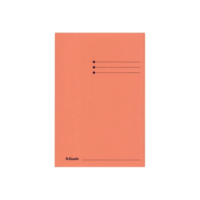 ESSELTE Stofklepmap Karton Folio 300 g (doos 3 x 50 stuks)