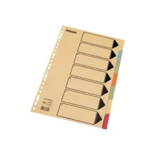 ESSELTE Tabblad ESSELTE A4 23r kleur kart/ds25x7 (doos 25 stuks) ESSELTE Tabblad ESSELTE A4 23r kleur kart/ds25x7 (doos 25 stuks)